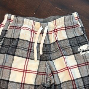 Roots Gray and Red Striped Lounge Pants